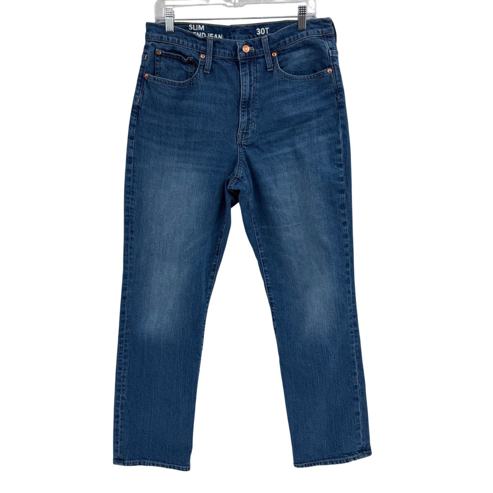 J. Crew Womens Slim‎ Boyfriend Jeans Size 30 TALL Basic Classic Straight Leg